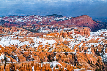 Obraz premium Bryce Canyon in winter