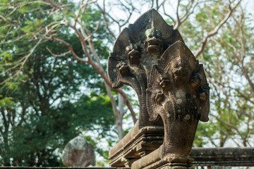 Fototapeta na wymiar Phanom Rung World Heritage Site, located in Buriram Province, Thailand, Asia Cultural attractions