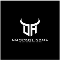 Letter OA logo icon design template elements