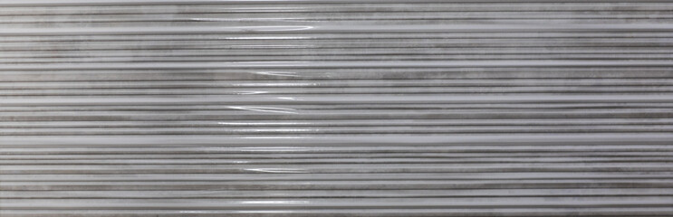 Obraz premium tiled gray marble with abstract wavy pattern