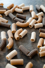 wholegrain pasta on the table