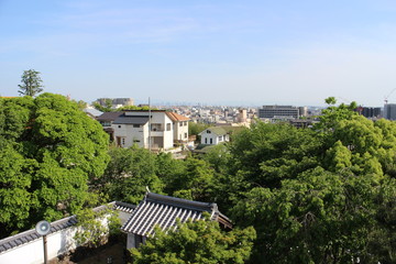 City view of Osaka, Japan