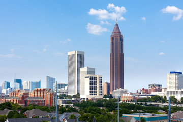 Obraz premium City skyline of Atlanta, Georgia, United States