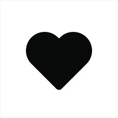 Heart icon, Love icon vector illustration