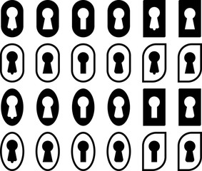 Keyhole Icon