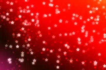Stars background bokeh christmas decoration, magic.