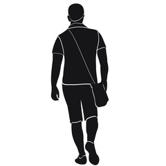 silhouette; vector; isolated; icon; line; person; sign; symbol; urban; people; black; pass; business; city; travel; step; pedestrian; way; asphalt; cross; human