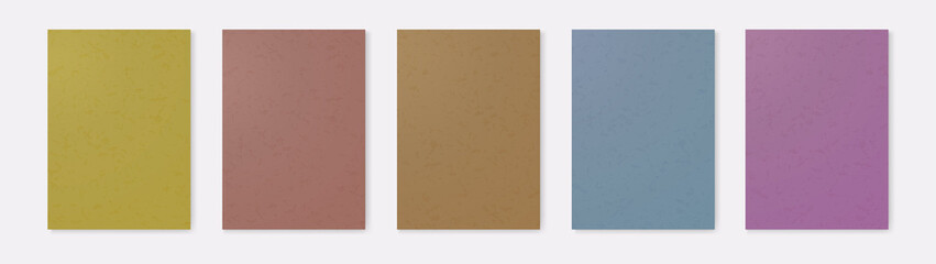 Fototapeta premium Recycled paper. Kraft cardboard made of eco materials