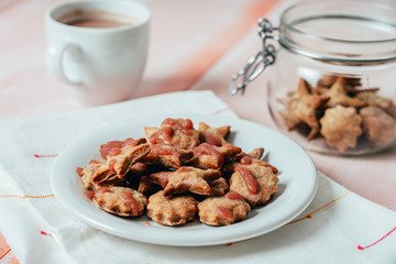 Christmas Star Ginger And Cinnamon Biscuits