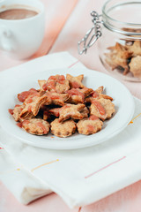 Christmas Star Ginger And Cinnamon Biscuits