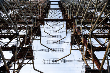 old secret army soviet radar in Chernobyl