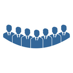 people icon vector design symbol