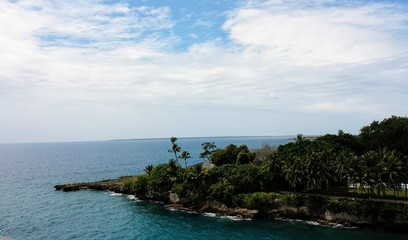 Naklejka premium island in the sea