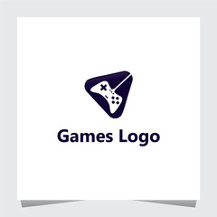 Games Controller Logo Inspirations Template