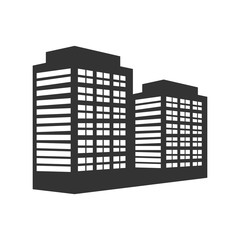 buildings icon vector design symbol