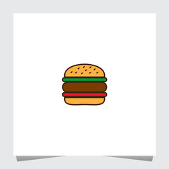 Burger Logo Inspirations Template. icon