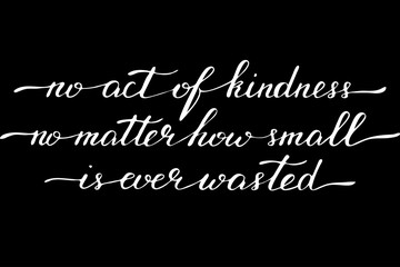 Obraz premium Phrase handwritten text vector