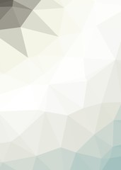 gray Color Abstract trianglify Generative Art background illustration