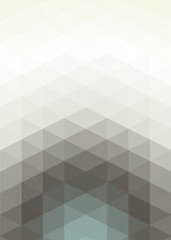 Fototapeta na wymiar gray Color Abstract trianglify Generative Art background illustration