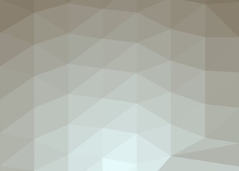gray Color Abstract trianglify Generative Art background illustration