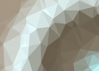 gray Color Abstract trianglify Generative Art background illustration