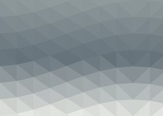 Fototapeta premium gray Color Abstract trianglify Generative Art background illustration