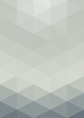 gray Color Abstract trianglify Generative Art background illustration