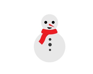 snowman vector icon illustration design