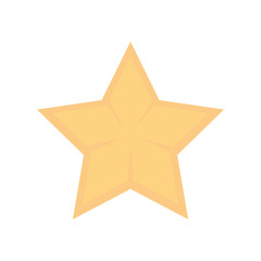 star decoration christmas isolated icon vector illustration design