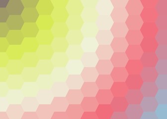 Green Color Abstract trianglify Generative Art background illustration