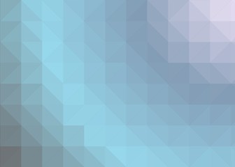 Obraz premium Ocean Color Abstract trianglify Generative Art background illustration