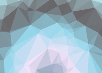 Obraz premium Sky Color Abstract trianglify Generative Art background illustration