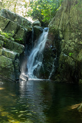 cascada de la media luna