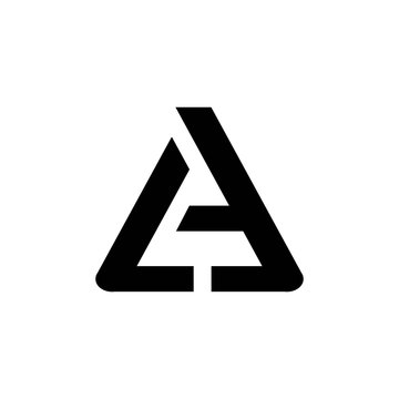 a letter logo. la letter logo