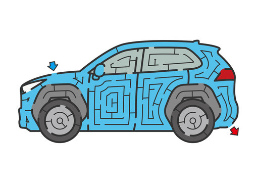 Car maze