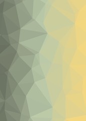 Sunset Color Abstract trianglify Generative Art background illustration