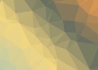 Sunset Color Abstract trianglify Generative Art background illustration