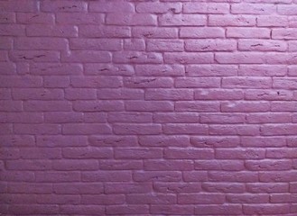 violet brick wall background