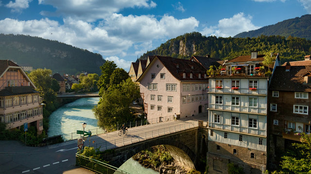 Stadtteil Heiligen Kreuz in Feldkirch