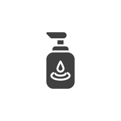 Lubricating gel vector icon. filled flat sign for mobile concept and web design. Personal lubricant oil glyph icon. Symbol, logo illustration. Vector graphics