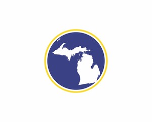 Michigan Circle Logo Icon 1