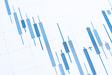 Detail graphics stock exchange