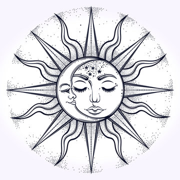 Sun Face Tattoo Images – Browse 7,459 Stock Photos, Vectors, and Video |  Adobe Stock