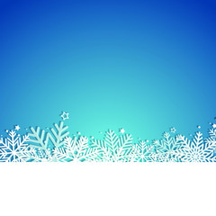 Fototapeta na wymiar Winter background