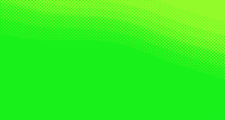 Bright green and yellow pop art retro background with halftone in comic style for sale, vector illustration eps10