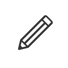 Pencil Icon Vector Illustration