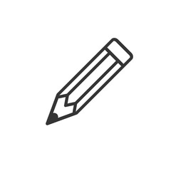 Pencil Icon Vector Illustration