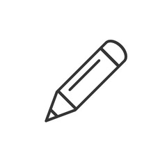 Pencil Icon Vector Illustration