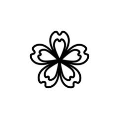 Sakura flower icon