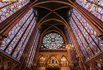 Fototapeta na wymiar Glorious stained glass